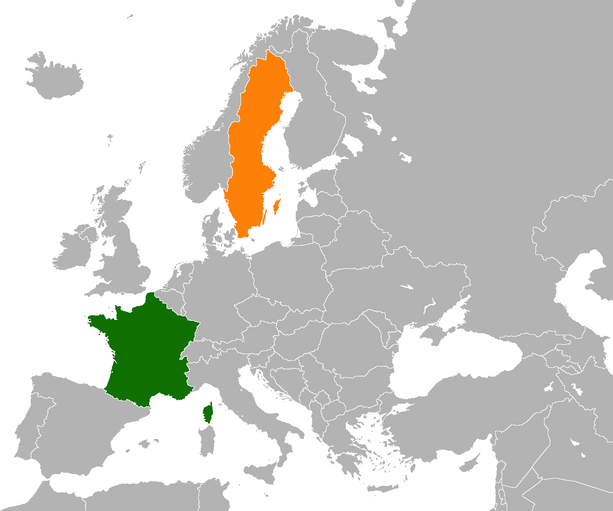 Frankrike och Sverige